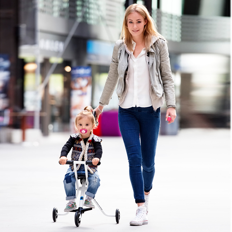 Wózek Micro Trike biały