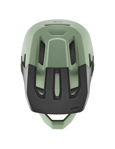 Kask rowerowy full face Uvex Ravage Moss Green - Black Mat