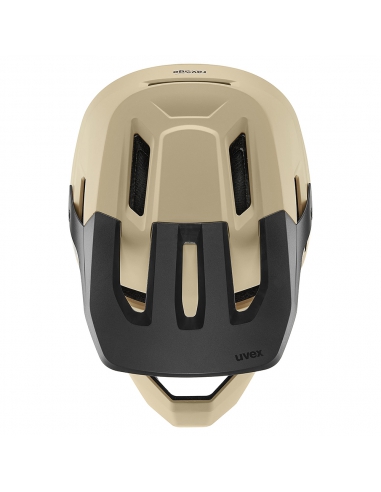 Kask rowerowy full face Uvex Ravage Desert - Black Mat