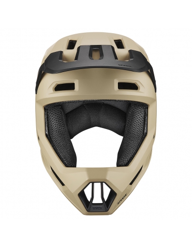 Kask rowerowy full face Uvex Ravage Desert - Black Mat
