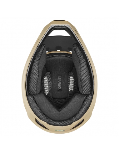 Kask rowerowy full face Uvex Ravage Desert - Black Mat