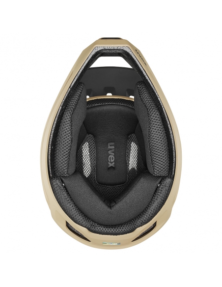 Kask rowerowy full face Uvex Ravage Desert - Black Mat