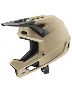 Kask rowerowy full face Uvex Ravage Desert - Black Mat