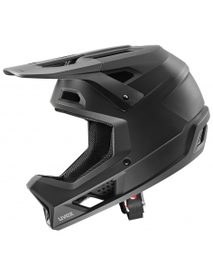 Kask rowerowy full face Uvex Ravage Black - Rhino Mat