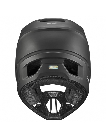 Kask rowerowy full face Uvex Ravage Black - Rhino Mat