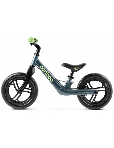Rowerek biegowy Cariboo Magnesium Pro Steel/Lime