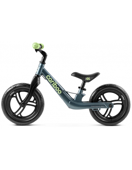 Rowerek biegowy Cariboo Magnesium Pro Steel/Lime