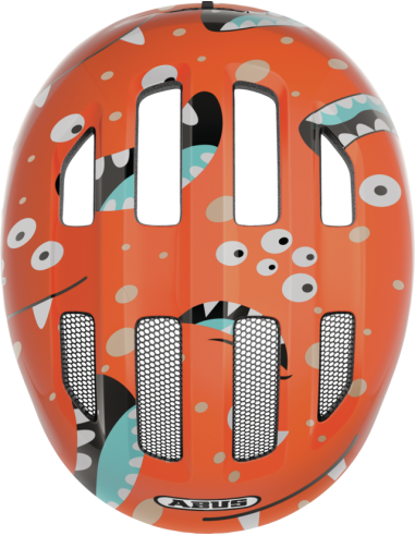 Kask dziecięcy Abus Smiley 3.0 Orange Monster