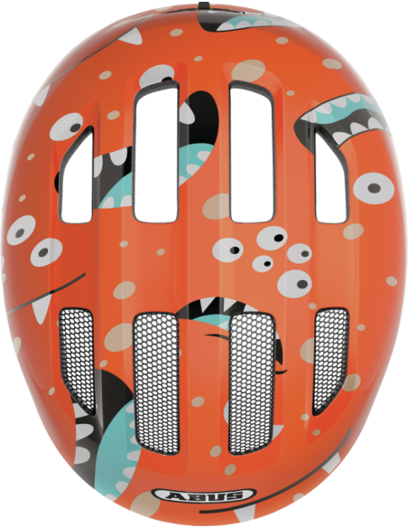 Kask dziecięcy Abus Smiley 3.0 Orange Monster
