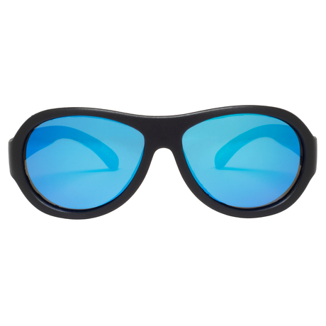 Okulary przeciwsłoneczne dla dzieci Babiators Polaryzacja Black Ops Black niebieskie szkła