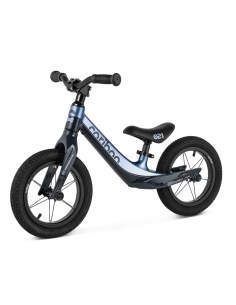Rowerek biegowy Cariboo Magnesium Air Grey/Blue (pompowane koła)