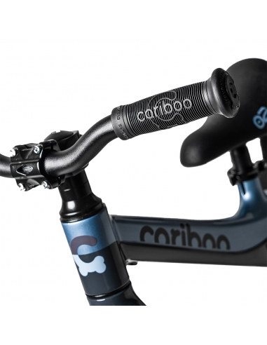 Rowerek biegowy Cariboo Magnesium Air Grey/Blue (pompowane koła)