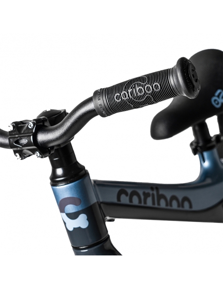 Rowerek biegowy Cariboo Magnesium Air Grey/Blue (pompowane koła)