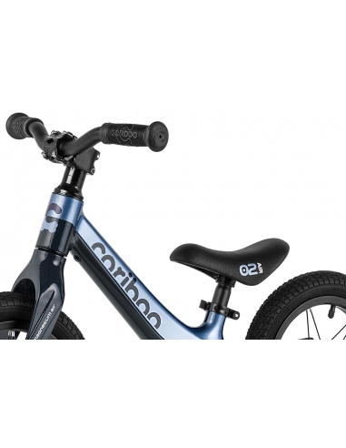 Rowerek biegowy Cariboo Magnesium Air Grey/Blue (pompowane koła)