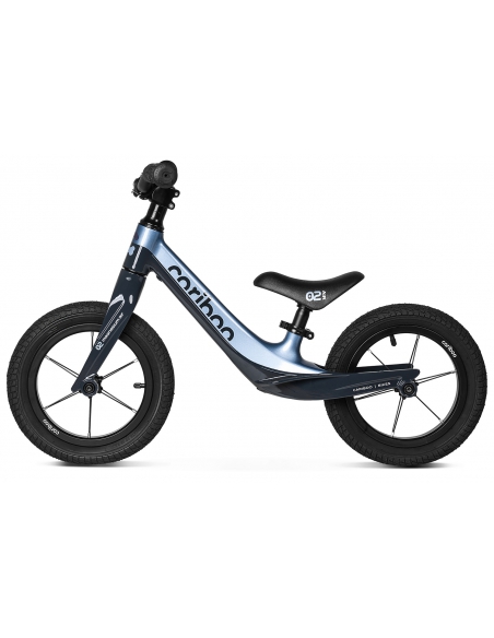 Rowerek biegowy Cariboo Magnesium Air Grey/Blue (pompowane koła)