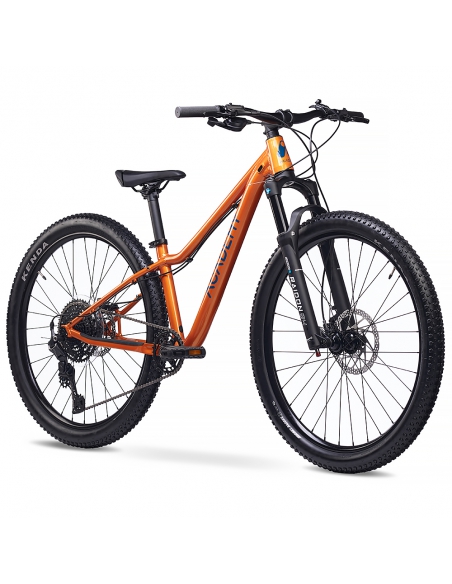 Rower dziecięcy MTB Academy S-Grade 7 RH 33 TRAIL z amortyzacją (27,5") Amber