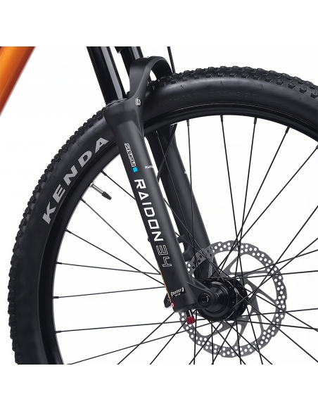 Rower dziecięcy MTB Academy S-Grade 7 RH 33 TRAIL z amortyzacją (27,5") Amber