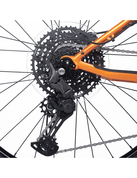 Rower dziecięcy MTB Academy S-Grade 7 RH 33 TRAIL z amortyzacją (27,5") Amber