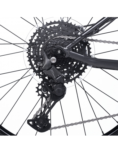 Rower dziecięcy MTB Academy S-Grade 7 RH 33 TRAIL z amortyzacją (27,5") Space