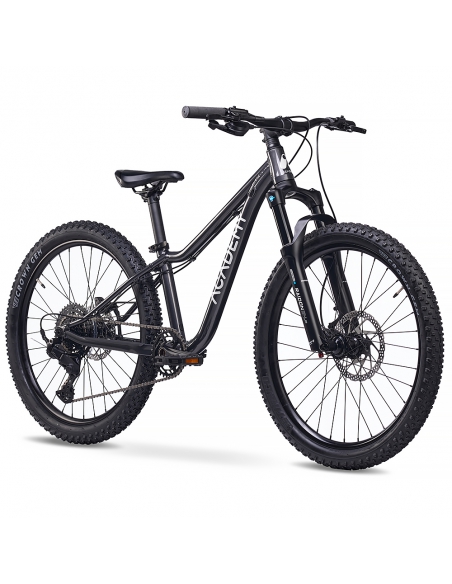 Rower dziecięcy MTB Academy S-Grade 5 TRAIL z amortyzacją (24") Space