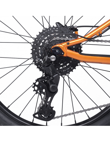 Rower dziecięcy MTB Academy S-Grade 5 TRAIL z amortyzacją (24") Amber