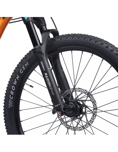 Rower dziecięcy MTB Academy S-Grade 5 TRAIL z amortyzacją (24") Amber