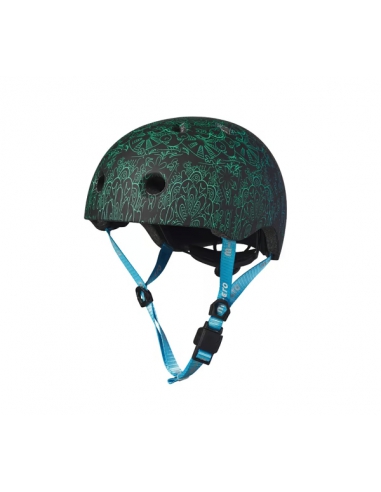 Kask dziecięcy Micro Mandala Green-Blue