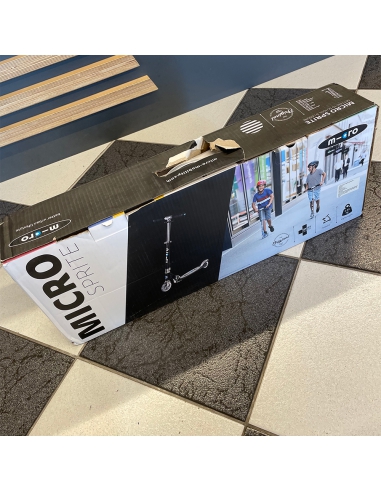 OUTLET Hulajnoga Micro Sprite Black Stripe [uszkodzone opakowanie]