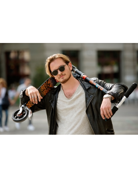 Hulajnoga Micro Speed+ Black Orange