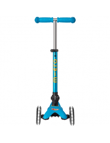 Hulajnoga Mini Micro Deluxe Foldable LED Ocean Blue (składana, świecące koła)