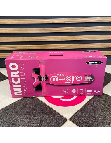 OUTLET Hulajnoga Maxi Micro Deluxe Pink [uszkodzone opakowanie]