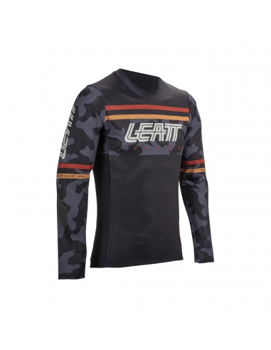 Koszulka rowerowa Leatt MTB Gravity 4.0 Junior Jersey Black