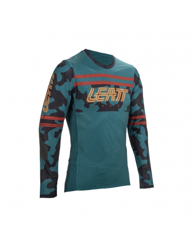 Koszulka rowerowa Leatt MTB Gravity 4.0 Junior Jersey Teal