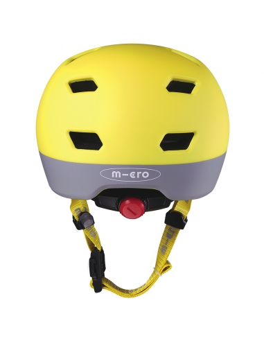 Kask dziecięcy Micro Neon Yellow
