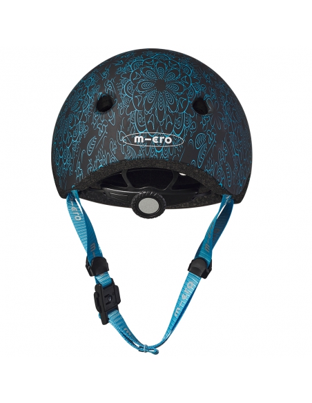 Kask dziecięcy Micro Mandala Green-Blue