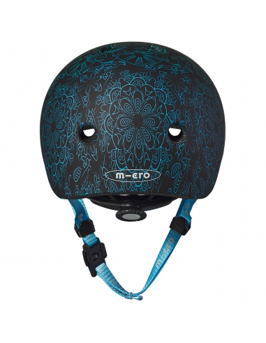Kask dziecięcy Micro Mandala Green-Blue
