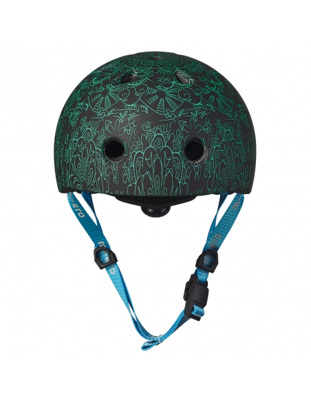 Kask dziecięcy Micro Mandala Green-Blue