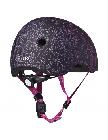 Kask dziecięcy Micro Mandala Pink-Purple