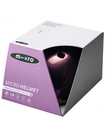 Kask dziecięcy Micro Neochrome Pink