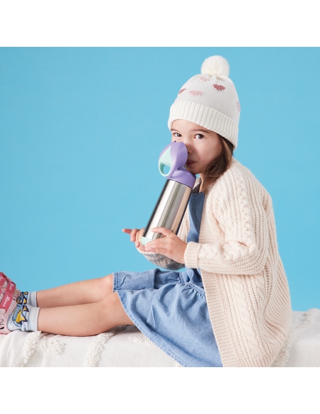 Butelka bidon termiczny ze słomką b.box 500ml Blush Crush