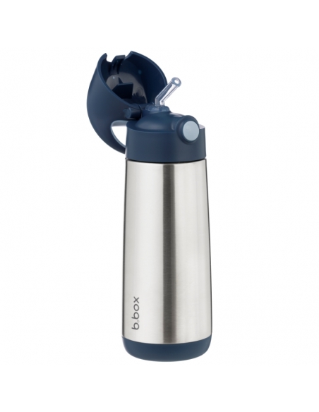Butelka bidon termiczny ze słomką b.box 500ml Midnight