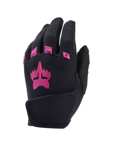 Rękawiczki rowerowe FOX Kids Dirtpaw Black/Pink