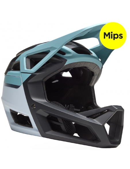 Kask rowerowy full face FOX Proframe Rizer Junior Pale Blue