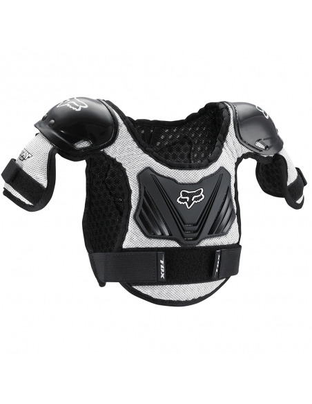 Buzer juniorski FOX Junior Peewee Titan Roost Deflector Black/Silver