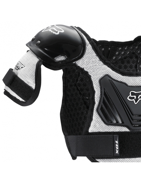 Buzer juniorski FOX Junior Peewee Titan Roost Deflector Black/Silver