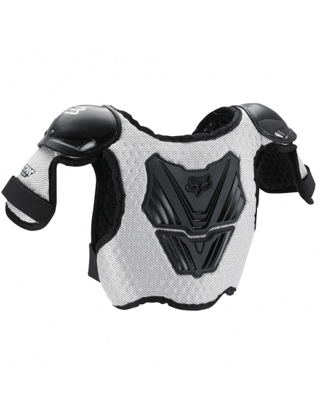 Buzer juniorski FOX Junior Peewee Titan Roost Deflector Black/Silver