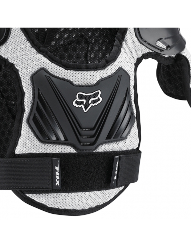 Buzer juniorski FOX Junior Peewee Titan Roost Deflector Black/Silver