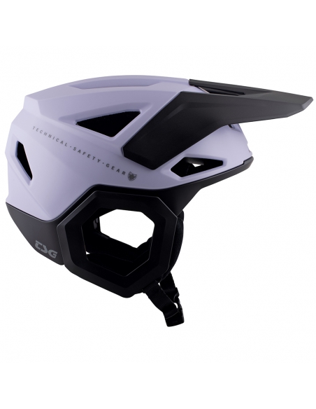 Kask rowerowy TSG Prevention Solid Color Satin Pale Violet