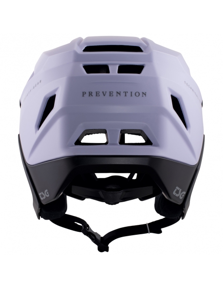 Kask rowerowy TSG Prevention Solid Color Satin Pale Violet