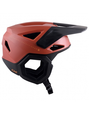 Kask rowerowy TSG Prevention Solid Color Satin Desert Red